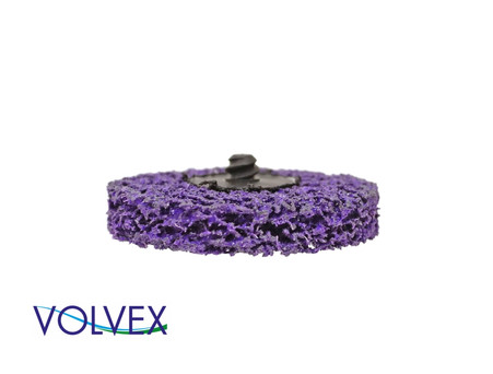Зачистной Круг «Volvex» VX C&S-2-1-75 Coral, Roloc, Фиолетовый, 75мм
