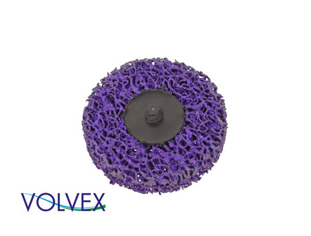 Зачистной Круг «Volvex» VX C&S-2-1-75 Coral, Roloc, Фиолетовый, 75мм