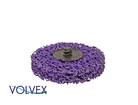 Зачистной Круг «Volvex» VX C&S-2-1-75 Coral, Roloc, Фиолетовый, 75мм