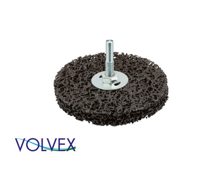 Зачистной Круг «Volvex» VX C&S-3-1-75 Coral, под Дрель, Черный, 75мм