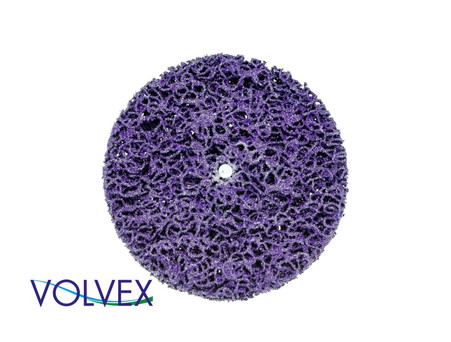 Зачистной Круг «Volvex» VX C&S-3-3-125 Coral, под Дрель, Фиолетовый, 125мм