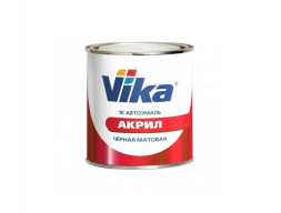 Автоэмаль Акриловая «Vika» АК-142 1К Черная Матовая 0,4кг