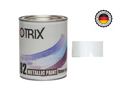 Автоэмаль Базовая «Otrix» 1к 82 Metallic Paint Base, Металлик, Белая, 750мл