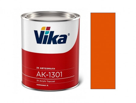 Автоэмаль Акриловая «Vika» АК-1301 2К RAL 2004 Оранжевый, 850г