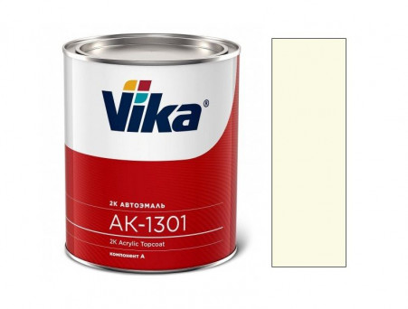 Автоэмаль Акриловая «Vika» АК-1301 2К Белая 040, 850г