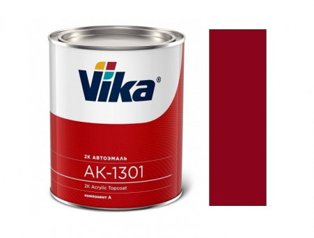 Автоэмаль Акриловая «Vika» АК-1301 2К Кармен 118, 850г