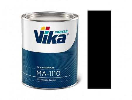 Автоэмаль Синтетическая «Vika» МЛ-1110 Черная 601 2л