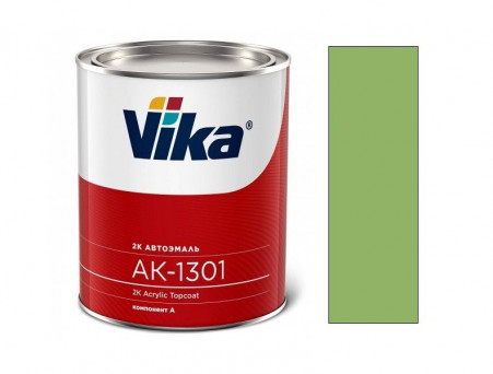 Автоэмаль Акриловая «Vika» АК-1301 2К Светло-Зеленая 325, 850г