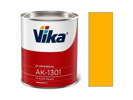Автоэмаль Акриловая «Vika» АК-1301 2К Такси 299, 850г