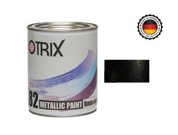 Автоэмаль Базовая «Otrix» 1к 82 Metallic Paint Base, Металлик, Глубоко Чёрная, 750мл