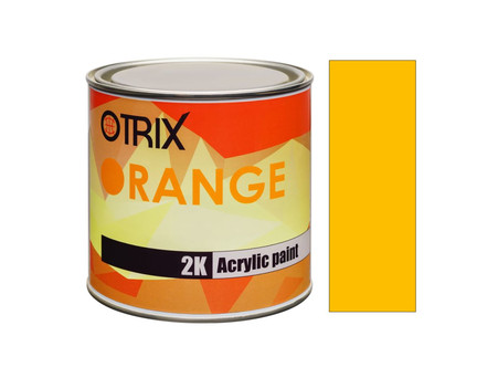 Автоэмаль Акриловая «Otrix» 2к Orange Paint, Золотисто-Жёлтая 1035, 750г