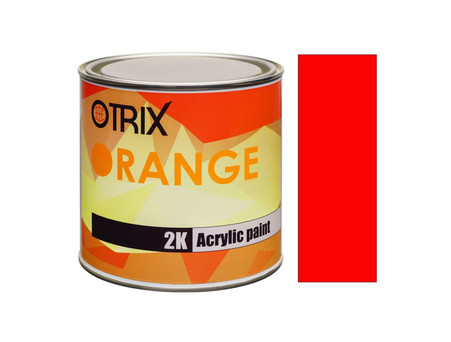 Автоэмаль Акриловая «Otrix» 2к Orange Paint, Реклама 121, 750г