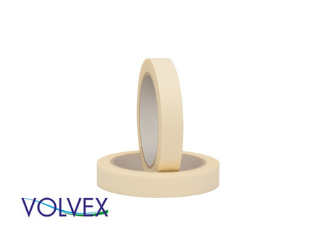 Лента Малярная «Volvex» VX-80-19 NEW, 80ºС, Белая, 19мм