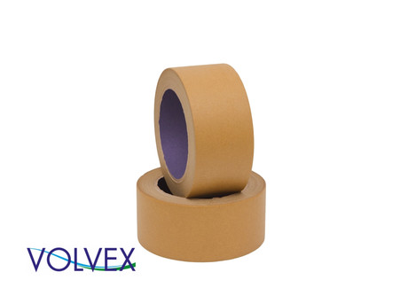 Лента Малярная «Volvex» VX-90-50, 90ºС NEW, Коричневая, 50мм