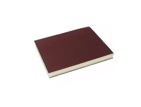 Шлифовальная Губка «Flexifoam» Soft Pad Red, 120x98x13мм, P100
