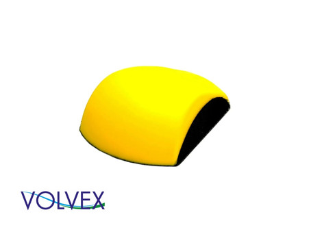Шлифовальный Блок «Volvex» Ручной на Липучке для Кругов, 125мм
