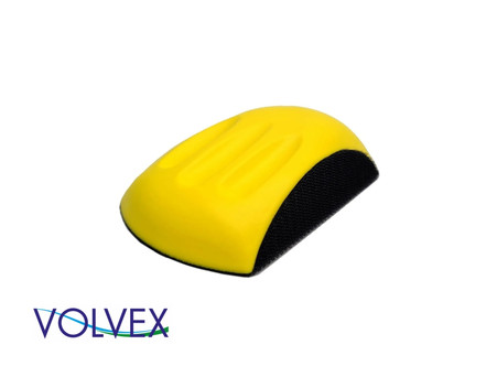 Шлифовальный Блок «Volvex» Ручной на Липучке для Кругов, 150мм