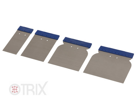 Набор Шпателей «Otrix» Металлические, 4шт, 50/80/100/120мм