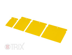 Набор Шпателей «Otrix» Пластиковые, 4шт, 40/80/100/120мм