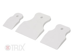 Набор Шпателей «Otrix» Резиновые, 3шт, 40/60/80мм