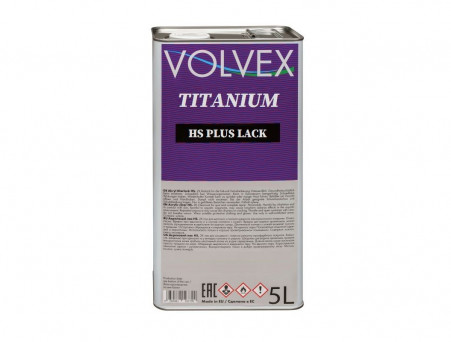 Лак Акриловый «Volvex» 2К Titanium HS Plus 2:1, 5л