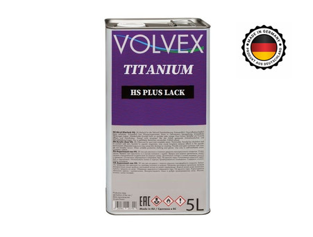 Лак Акриловый «Volvex» 2К Titanium HS Plus 2:1, 5л