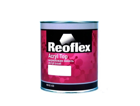 Автоэмаль Акриловая «Reoflex» 2к RX E-03 4+1, Audi/VW LA5E Martimblau, 1л