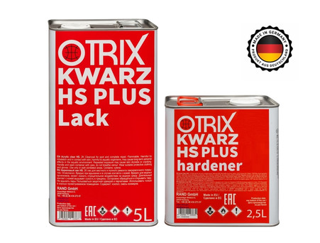 Лак Акриловый «Otrix» 2К Kwarz HS Plus 2:1 с Отвердителем, 5л