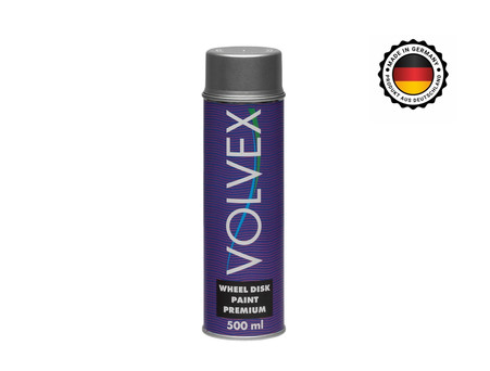Аэрозольная Краска «Volvex» Premium Wheel Disc Paint для Дисков, Серебро, 500мл