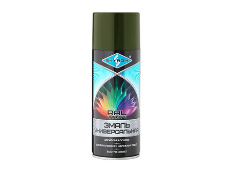 Аэрозольная Краска «Skyron» Spray Acryl Paint, RAL6003 Оливково-Зеленая, 520мл (SR-16003)