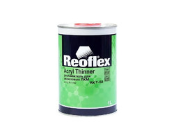 Разбавитель «Reoflex» RX T-02 Acril Thinner Slow для Акриловых ЛКМ, Медленный, 1л