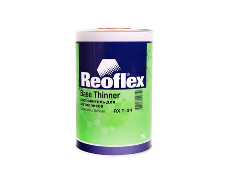 Разбавитель «Reoflex» RX T-04 Base Thinner для Металликов, 1л