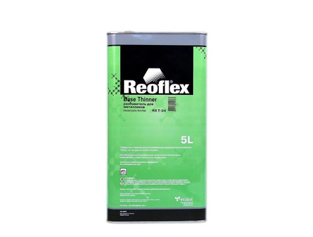 Разбавитель «Reoflex» RX T-04 Base Thinner для Металликов, 5л