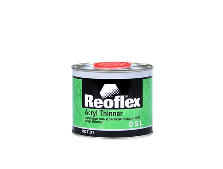 Разбавитель «Reoflex» RX T-01 Acryl Thinner для Акриловых ЛКМ, Стандартный, 500мл