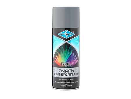 Аэрозольная Краска «Skyron» Spray Acryl Paint, RAL7046 Темно-Серая, 520мл (SR-17046)