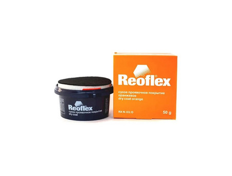 Проявочное Покрытие «Reoflex» RX N-03 Dry Coat с Аппликатором, Сухое, Оранжевое, 50г