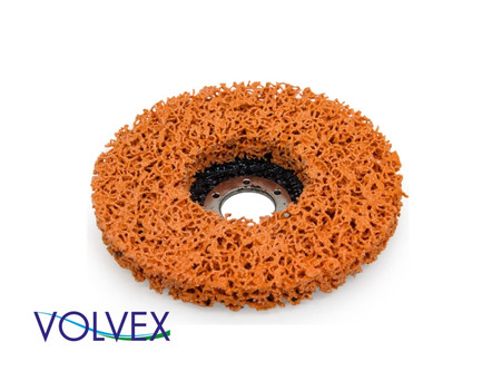 Зачистной Круг «Volvex» VX C&S-1-4-125 Coral, под УШМ, Оранжевый, 125мм