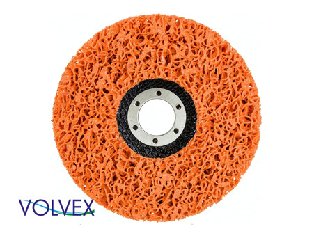 Зачистной Круг «Volvex» VX C&S-1-4-125 Coral, под УШМ, Оранжевый, 125мм