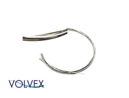 Струна Квадратная «Volvex» VX-2-2 Wire для Срезки Стекол, Стальная, 0.6мм, 2м