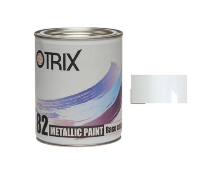 Автоэмаль Базовая «Otrix» 1к 82 Metallic Paint Base, Металлик, Volkswagen / Audi LC9A Pure White, 750мл
