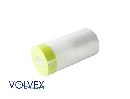Укрывная Пленка «Volvex» VX, с Маскирующей Лентой, 550мм, 33м