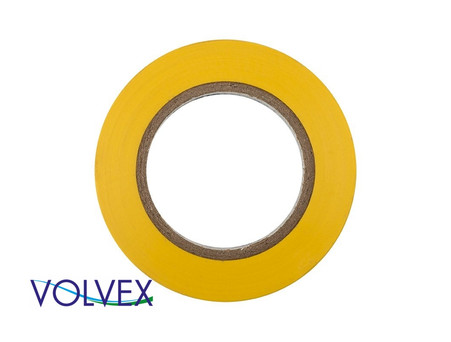 Лента Малярная «Volvex» VX Masking Tape 100ºС, 38мм, 40м, Желтая