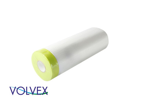 Укрывная Пленка «Volvex» VX, с Маскирующей Лентой, 1100мм, 33м