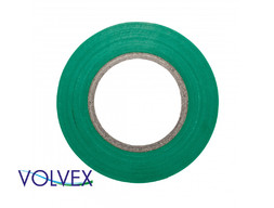 Лента Малярная «Volvex» VX Masking Tape 100ºС, 19мм, 40м, Зеленая