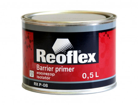 Грунт Изолятор «Reoflex» 1к RX P-08 Barrier Primer, Серый, 500мл