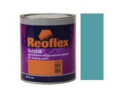 Автоэмаль Алкидная «Reoflex» 1к RX E-04 Air-Drying Paint, Голубая 425, 750мл