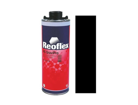 Антигравий «Reoflex» 1к RX N-09 GraviPro HS Евробаллон, Черный, 1л