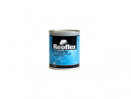 Краска для Бампера «Reoflex» RX P-07 Structure Coat, Структурная Чёрная, 750мл