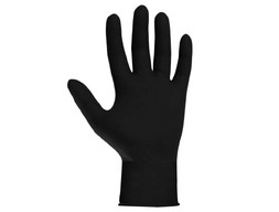 Нитриловые Перчатки «Jeta Safety» JSN-9 Одноразовые, Чёрные, XL (JSN910/XL)