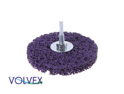 Зачистной Круг «Volvex» VX C&S-3-3-150 Coral, под Дрель, Фиолетовый, 150мм